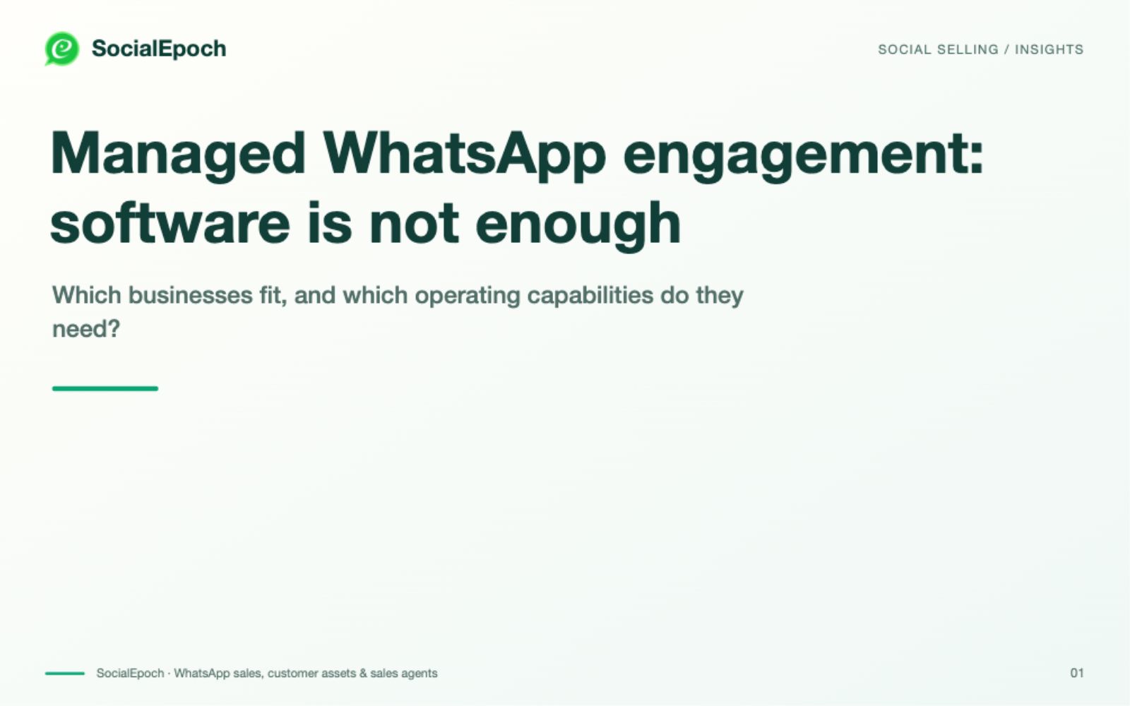 Managed WhatsApp Engagement: Why Software Alone Is Not Enough